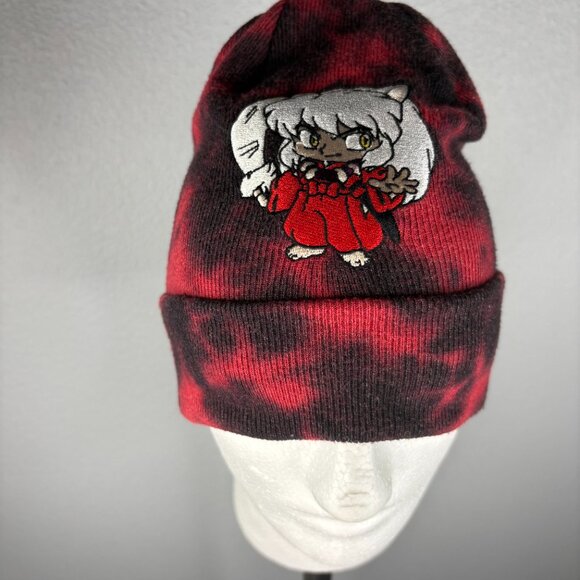 Red & Black Inuyasha Beanie - Picture 2 of 3